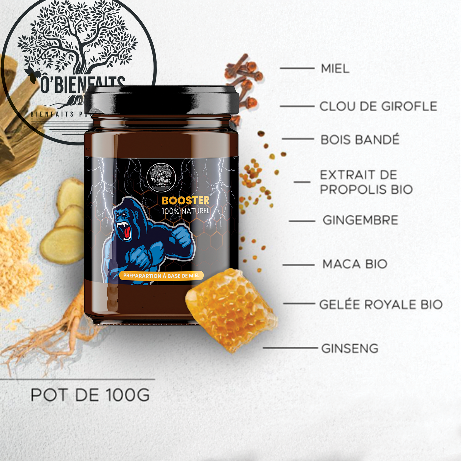 Booster King Kong Honey