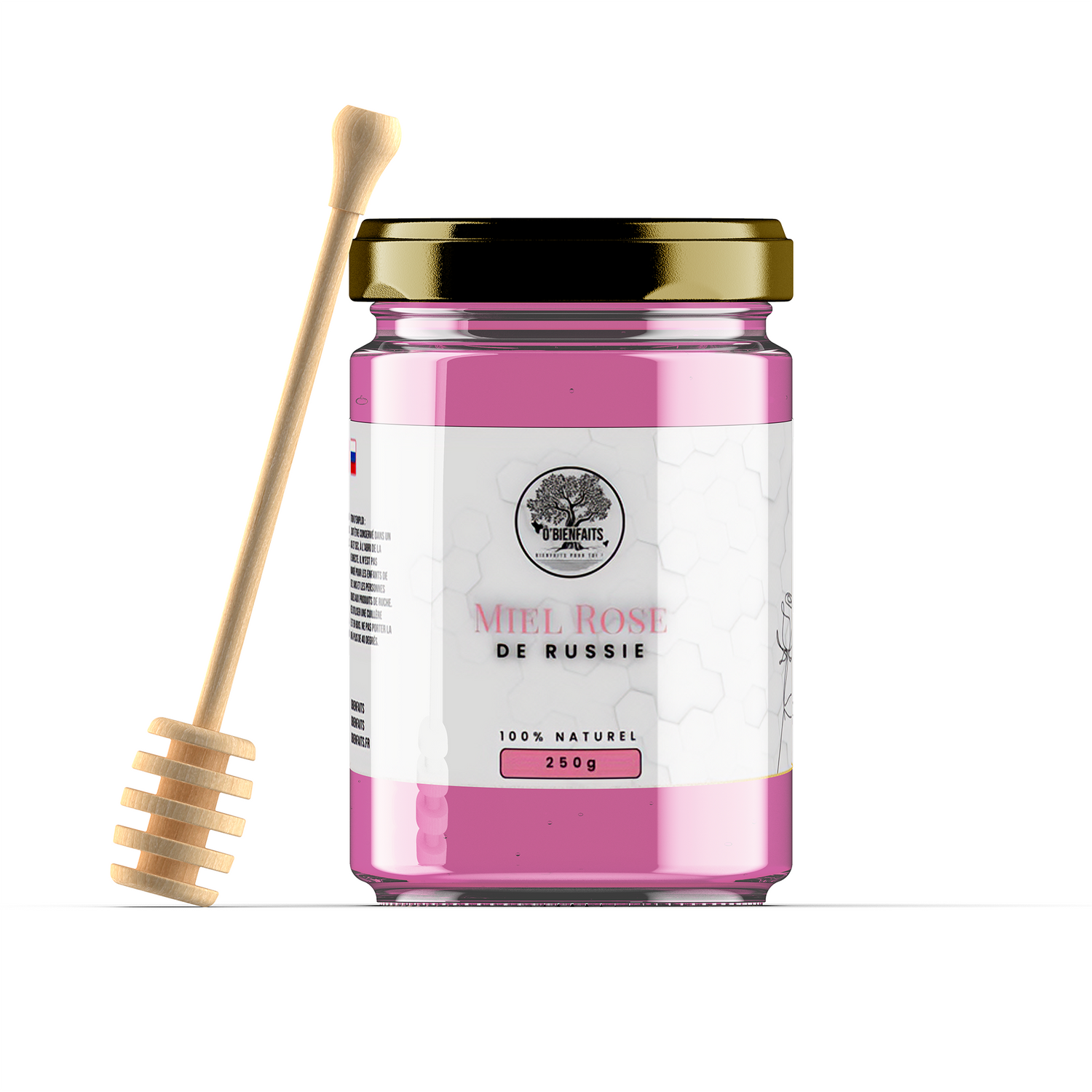 Miel rose de Russie